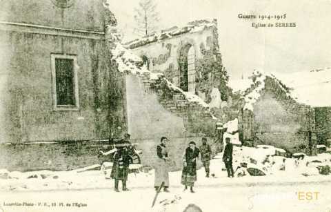 Eglise détruite (Serres)